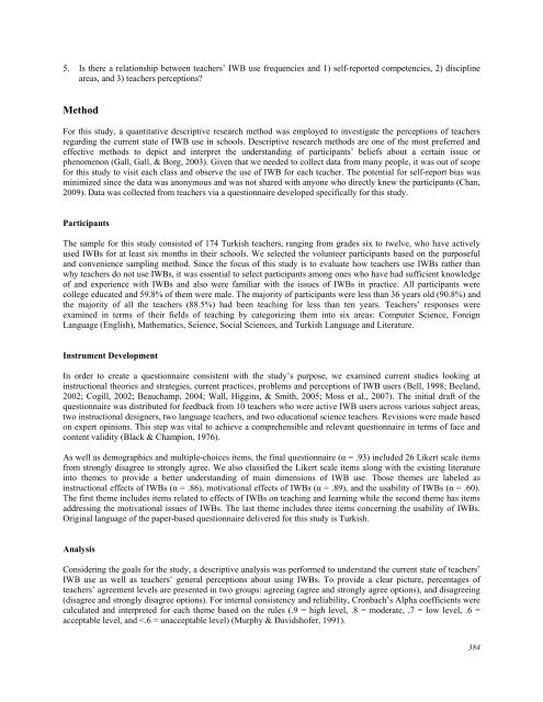 January 2012 Volume 15 Number 1 - Educational Technology ...