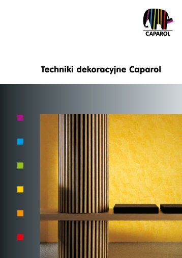 Techniki dekoracyjne Caparol