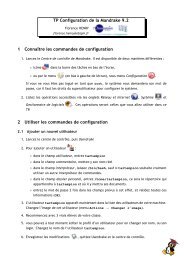TP Configuration de la Mandrake 9.2 1 Connaître les commandes ...