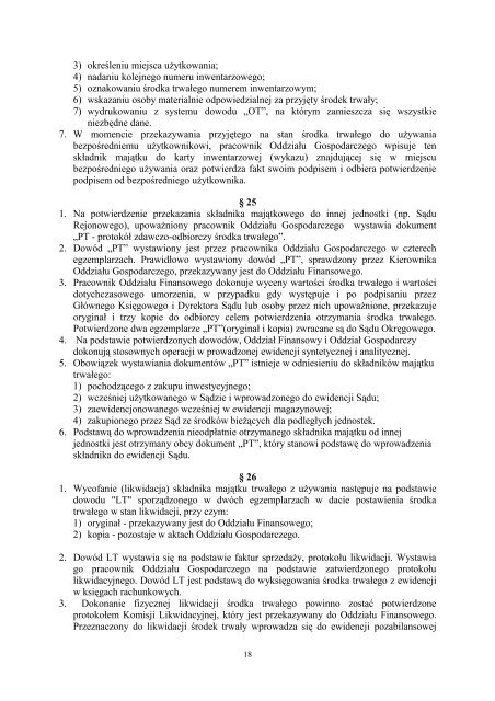 ZARZADZENIE NR A 2 /09 DYREKTOR - Sąd Okręgowy w Warszawie