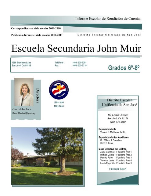 Escuela Secundaria John Muir - Distrito Escolar Unificado de San ...