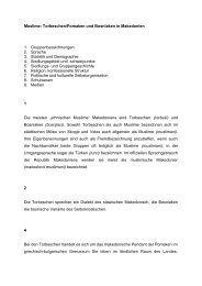 Muslime: Torbeschen/Pomaken und Bosniaken in Makedonien 1 ...