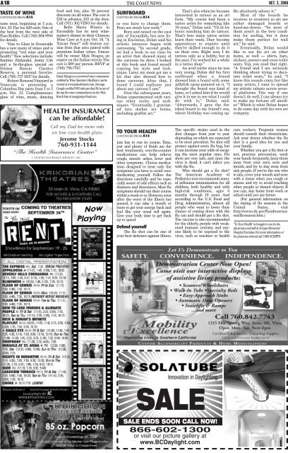 The Coast News (Page 1)