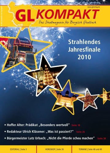 Strahlendes Jahresfinale 2010