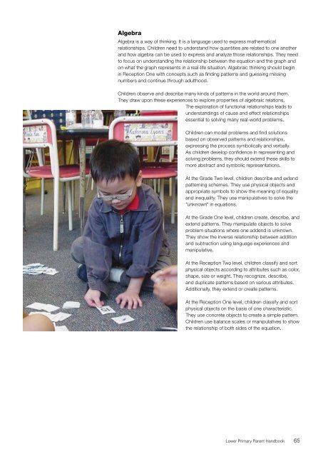 Lower Primary School Parent Handbook - DragonNet - Hong Kong ...