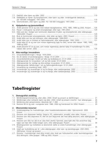 Seniorer i Norge Elisabeth Ugreninov (red.) - Statistisk sentralbyrå