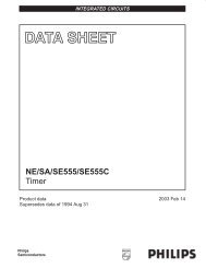 NE/SA/SE555/SE555C Timer - Datasheet Catalog