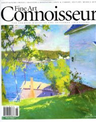 Daniel W. Pinkham featured in Fine Art Connoisseur Magazine ...