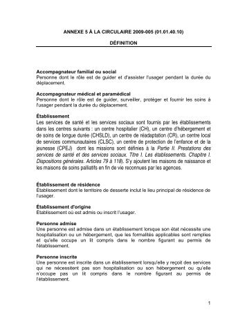 Annexe 5