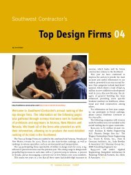 Top Design Firms 04 - ENR Southwest | McGraw-Hill Construction