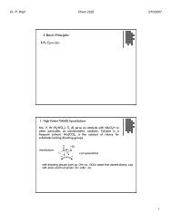 1 I-N. Epoxides I. Basic Principles - CCC