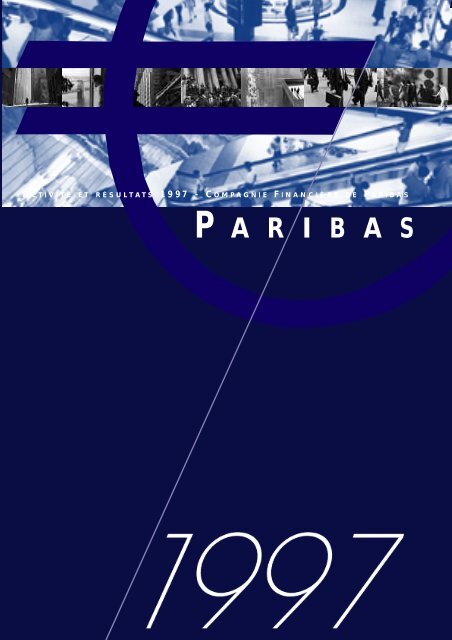 1997-Rapport Annuel de Paribas - BNP Paribas
