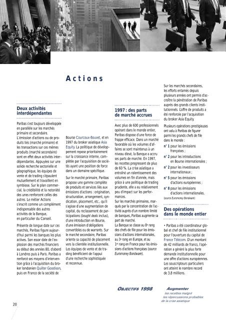 1997-Rapport Annuel de Paribas - BNP Paribas