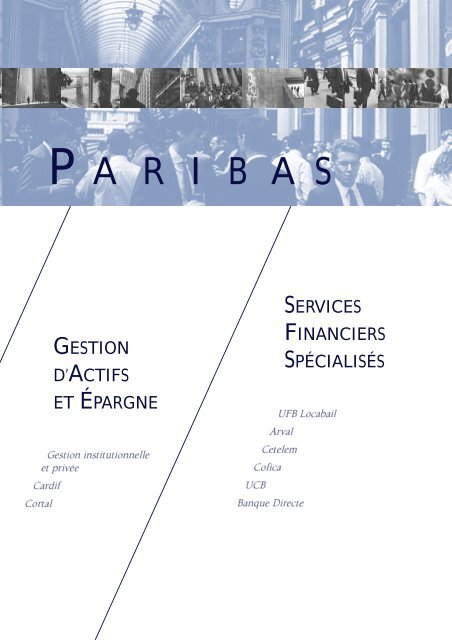 1997-Rapport Annuel de Paribas - BNP Paribas