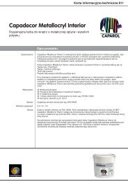 Capadecor Metallocryl Interior - Caparol