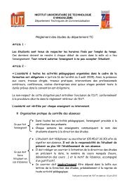 Téléchargez le réglement des études DUT TC (.pdf) - IUT Angoulême