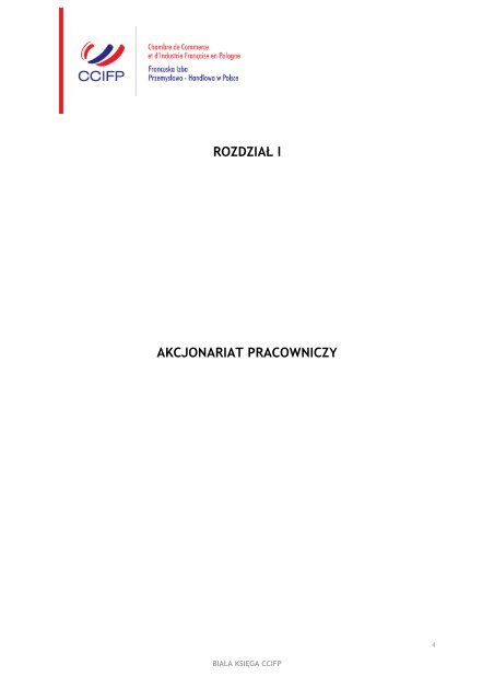 biała księga francuskiej izby przemysłowo- handlowej w ... - Gazeta.pl