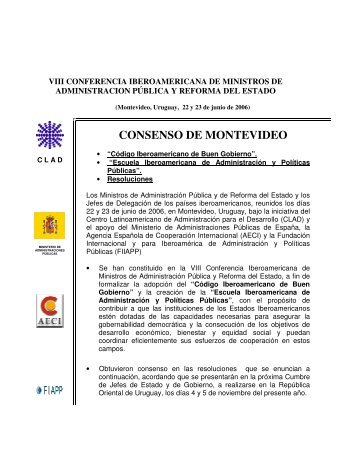 CONSENSO DE MONTEVIDEO - Segib