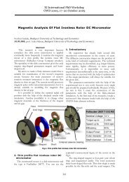 Magnetic Analysis Of Flat Ironless Rotor DC Micromotor XI ...