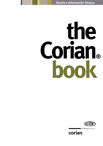 The Corian® Book – Diseño e Información Técnica