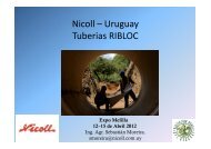 Nicoll – Uruguay Tuberias RIBLOC