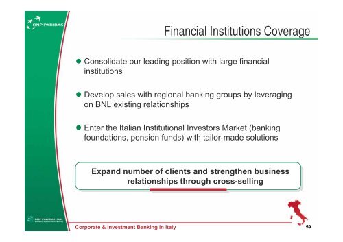 Italy: Developing our Second Home Market - BNP Paribas