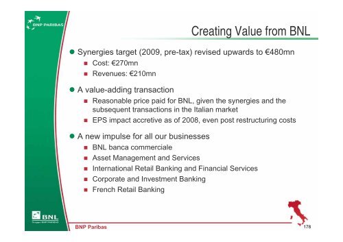 Italy: Developing our Second Home Market - BNP Paribas