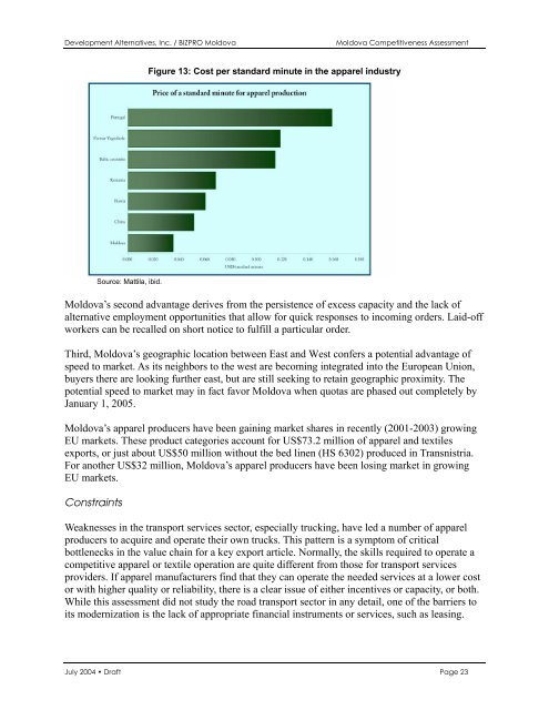 Assessing Competitiveness In Moldova's Economy - Economic Growth