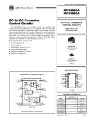 MC34063A MC33063A DC-to-DC Converter Control ... - Marucchi