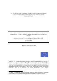 eu network of independent experts on fundamental rights ... - cridho