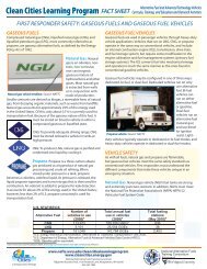 gaseous fuels and gaseous fuel vehicles
