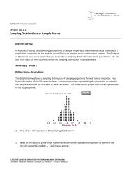 Lesson 10 2 2 Confidence Intervals For A Population Mean Faculty