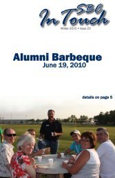 Alumni Barbeque - Steinbach Bible College