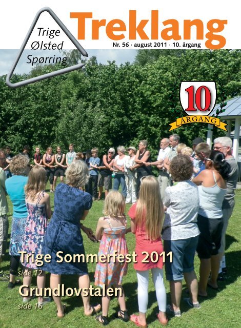 Trige Sommerfest 2011 Grundlovstalen - Trige-Ølsted fællesråd