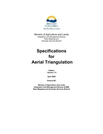 Specifications For Aerial Photography - Integrated Land ...