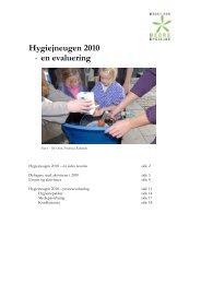 Hygiejneugen 2010 – en evaluering - Rådet for Bedre Hygiejne