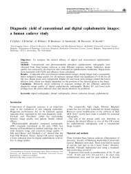 Diagnostic yield of conventional and digital cephalometric images: a ...