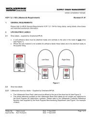 VCP 7.2.1.155 Littlewoods Requirements Revision #: 01