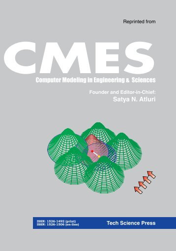 Satya N. Atluri Computer Modeling in Engineering & Sciences