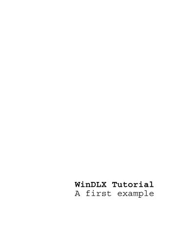 (.pdf) - WinDLX Tutorial