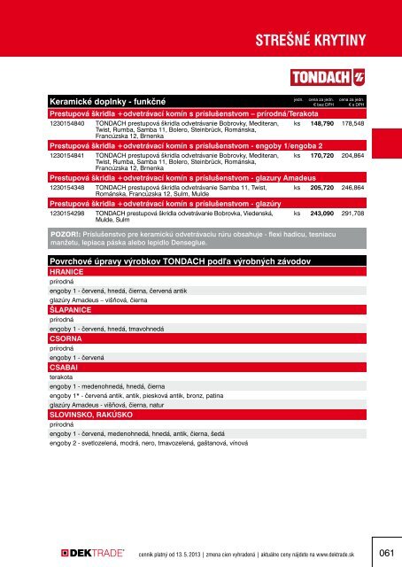 PDF - DEKTRADE