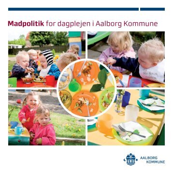 Madpolitik for dagplejen i Aalborg Kommune