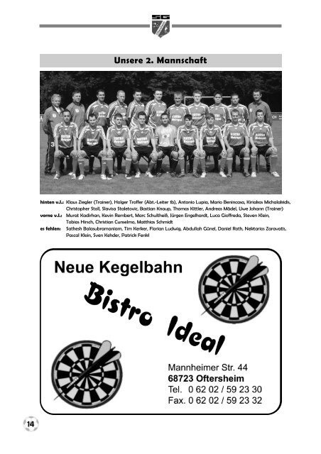 Landesliga Rhein-Neckar - Saison 2008 / 2009