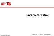 Discrete Harmonic Maps - TU Berlin