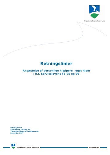 Retningslinier - Ringkøbing-Skjern Kommune