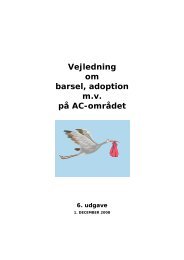 Vejledning om barsel, adoption mv på AC-området - Akademikernes ...