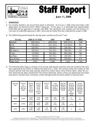 June 11, 2008 - Colorado Oil and Gas Conservation Commission