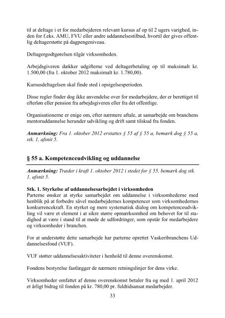 vaskeri overenskomsten - Danske Vaskerier - DI