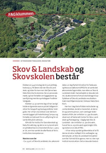 Skov & Landskabog Skovskolenbestår - Elbo