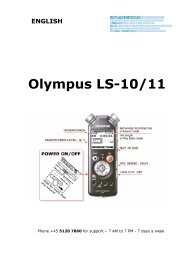 Olympus LS-10/11